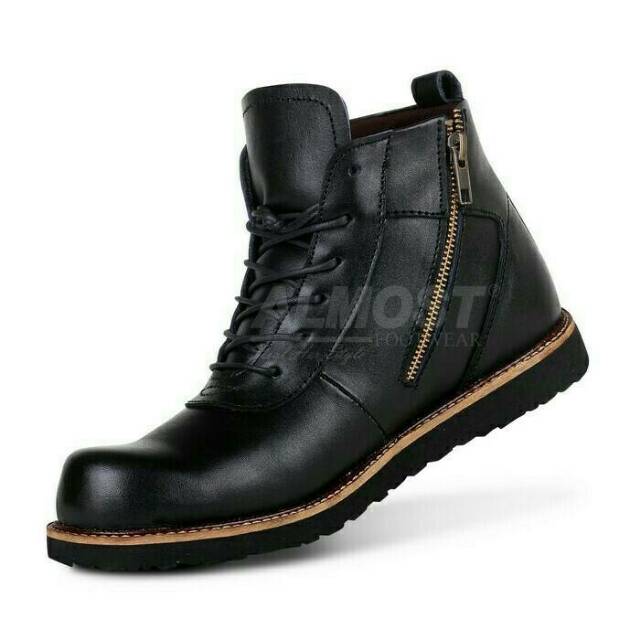 SEPATI SAFETY SEMI BOOTS ALMOST PRIA KULIT BOOT SAVETY BUT SEPTI BUTS SEVTI