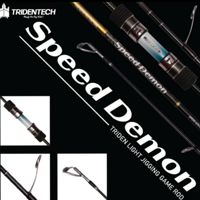 Joran Tridentech Speed Demon Light Jig - 632UL - 632XUL - Spinning