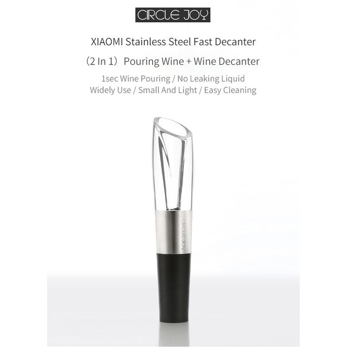 XIAOMI CIRCLE JOY Fast Wine Decanter Pouring Tool - CJ-DXJQ1 - Alat Penuang Wine dari XIAOMI