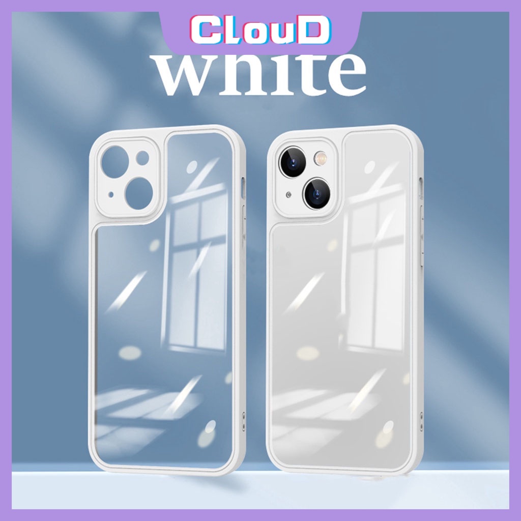 Soft Case Pelindung Kamera Anti Jatuh Warna Polos Untuk iPhone 11 12 13 11Pro Max 12 Pro Max 13 Pro Max