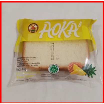 Roti Panggang Aoka Enak Lezat dan Awet Cocok untuk Cemilan Keluarga-Nanas