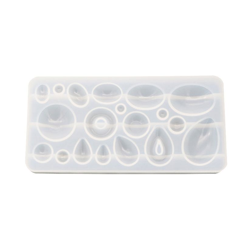 SIY  DIY Crystal Epoxy Pendant Mold Mirror Handmade Resin Molds Gypsum Making Necklace Accessories Tools