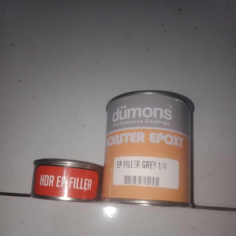 Epoxy filler dumons 1/4, Grey