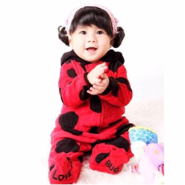 Costume Anak Motif Kumbang | Baby Costume Lady Bug