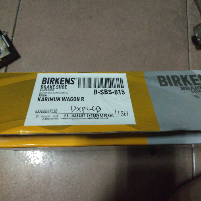 kampas rem belakang suzuki karimun wagon r / kampas rem belakang wagon