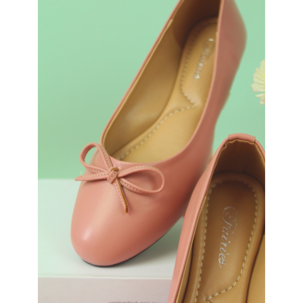 [7.7 Boombastis Sale⚡] - SEPATU WANITA FAIRIES BELLE FS009 BALLERINA FLAT SHOES PREMIUM