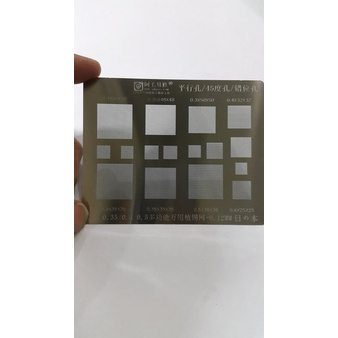 PLAT BGA AMAOE UNIVERSAL / CETAKAN IC BGA UNIVERSAL