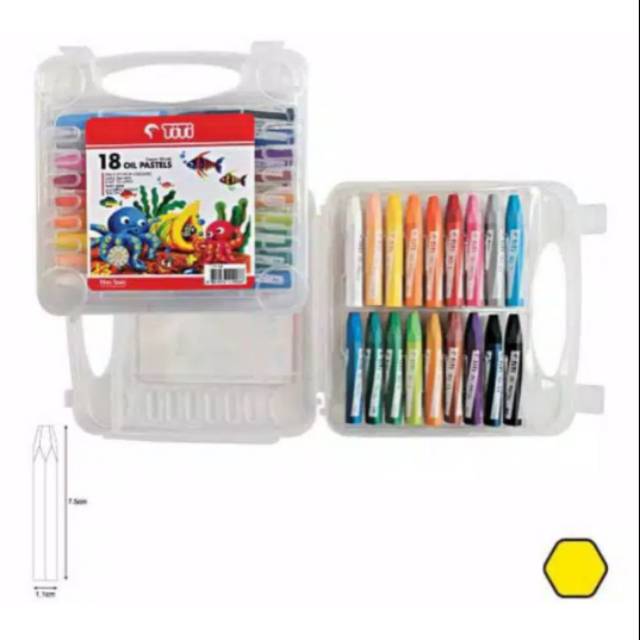 

Crayon titi 18 oil pastels