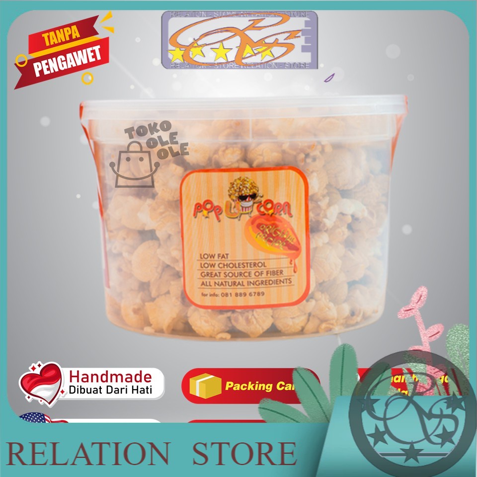 

Pop U Corn Popcorn Rasa Original (300 gram)