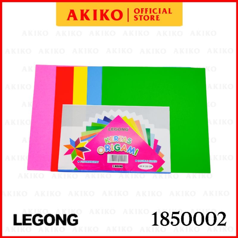 

20 x 20 5 Colour DF Origami Legong