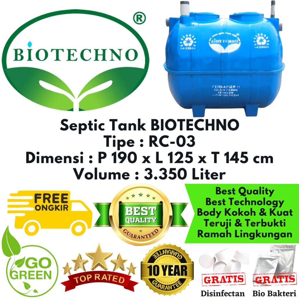 Septik Tank Bio, SepticTank BioFil, SepticTank BioTech, Bio Septic