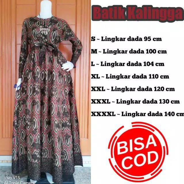 Gamis Batik Manggar, Padi,sekar,cantik,kubis,kipas,daun,kupu,nadine,gendis,kawung,termurah