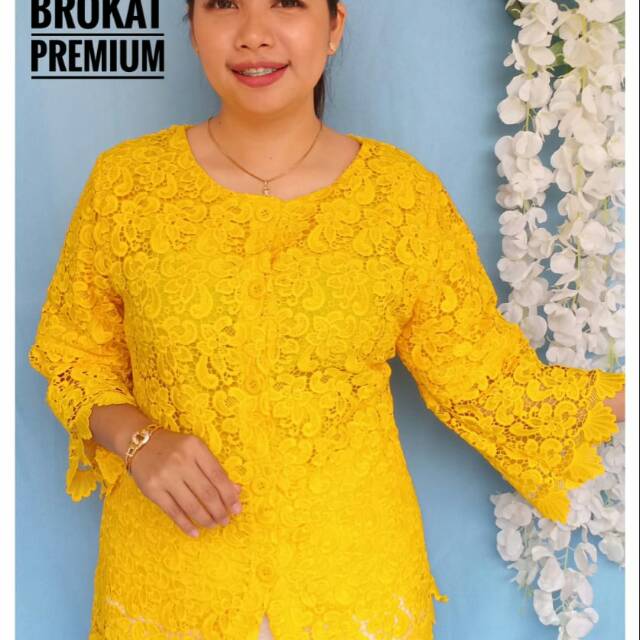 Yika Blouse Brukat Premium