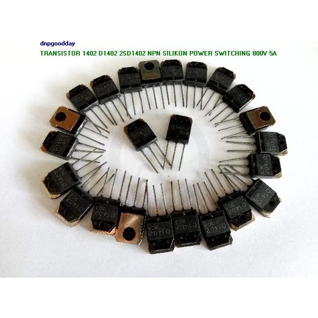 Transistor 1402 D1402 2Sd1402 Npn Silikon Power Switching 800V 5A Dnpgood11 Berkualitas