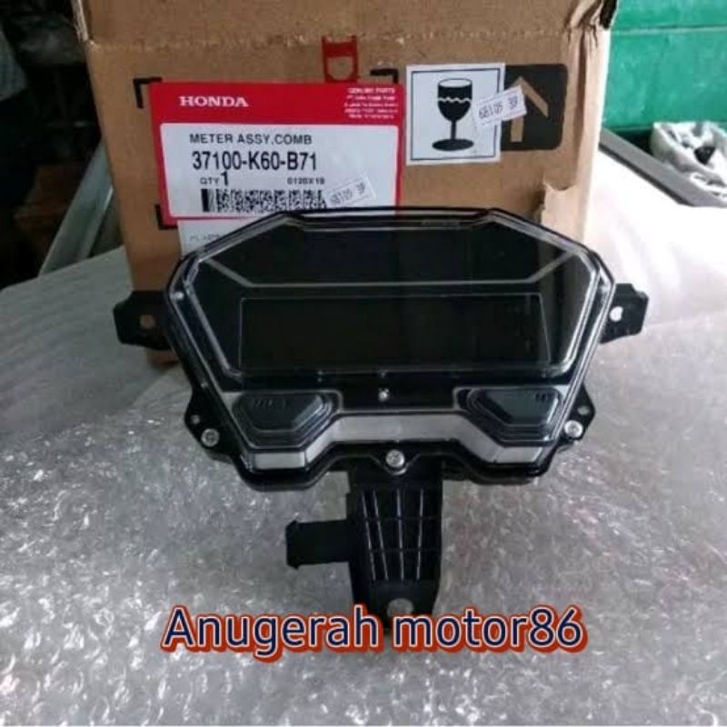 37100-K60-B71 Speedometer spido meter assy vario 150 new terbaru ori Honda AHM