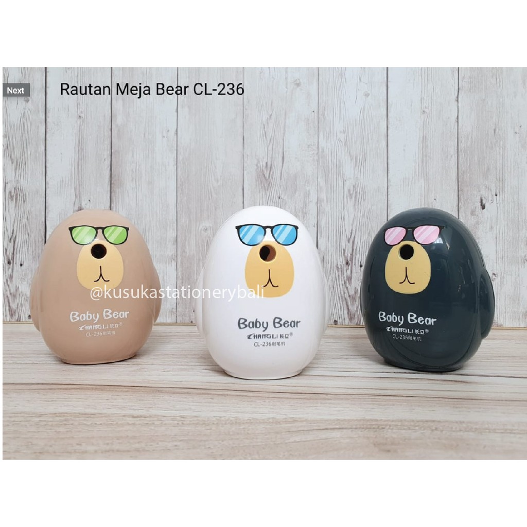 

PENGGEROT / RAUTAN / SERUTAN MEJA BABY BEAR CL-236