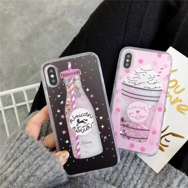 Case Fashion Water Glitter SAMSUNG A6/A6 PLUS/J2 CORE/J2 PRO/J4/J6/J8/J7 DUO/S9/S9 PLUS