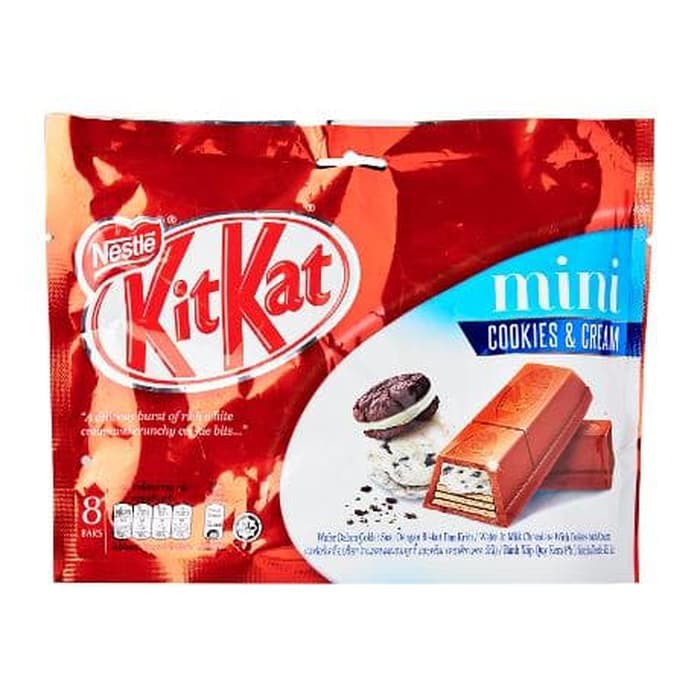 

#HANDCARRY Nestle KitKat Mini Cookies & Cream 8s - UFOHCR1356