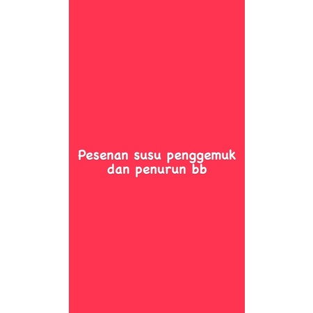 

Ready pesenan orang