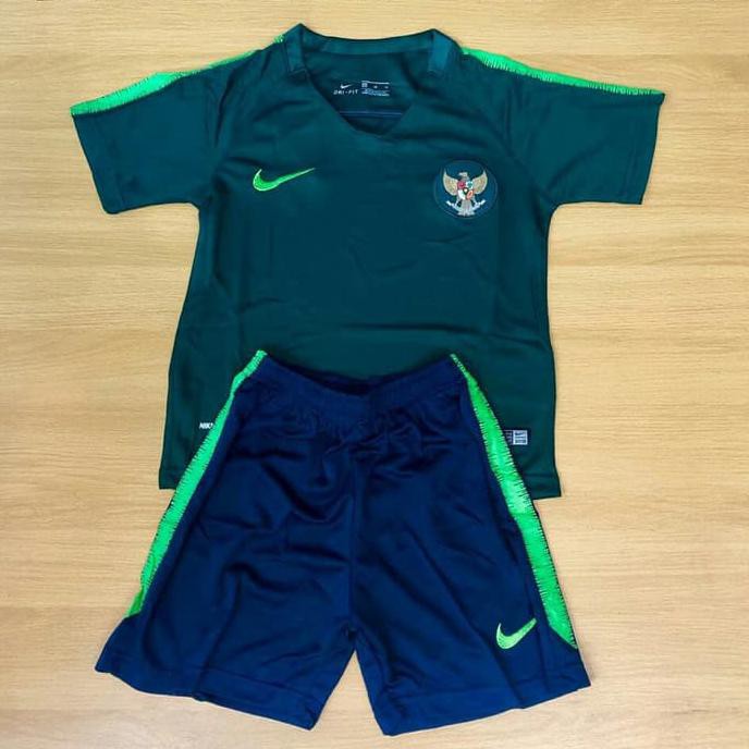 PR00M00 JERSEY BOLA TIMNAS INDONESIA TRAINING HIJAU KIDS 2018/2019 GRADE ORI MURAH