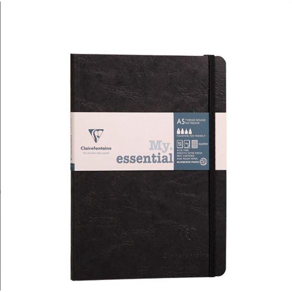 

Clairefontaine A5 Notebook 90 gsm Fountain Pen Friendly Journal