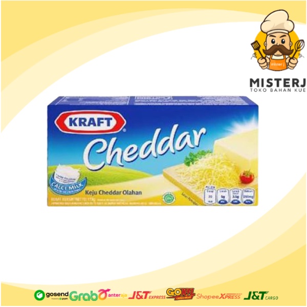 Jual Kraft Cheddar | 165 Gram | Keju Kraft Cheddar | Shopee Indonesia