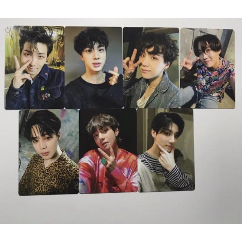 Photocard lightstick BTS ver.3