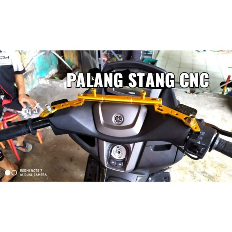 Stabilizer Stang Palang Stang Full CNC Nmax Xmax Aerox Nmax 2020 Pcx Dll Universal motor full cnc