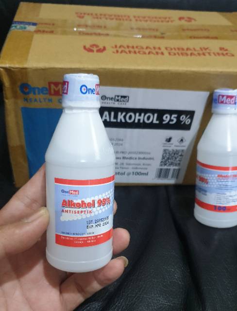 ALKOHOL 95% MERK ONEMED 100 ml