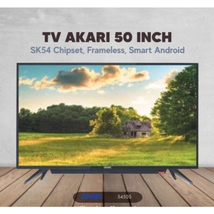 LED TV Akari AT 5450S / AT5450S 50 Inch Digital Android Smart TV