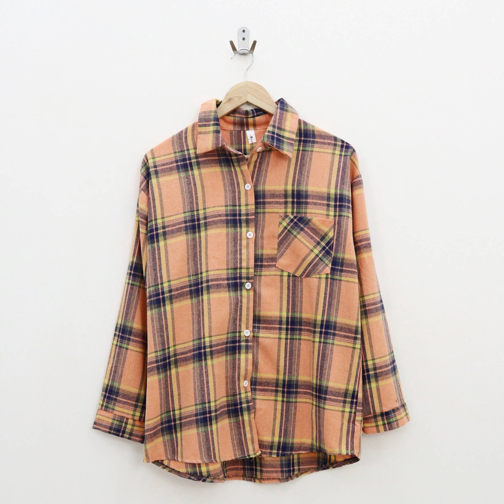 Five flanel hem top - Thejanclothes