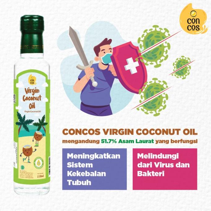 

Concos Virgin Coconut Oil Kids 250 ml / Extra Virgin Coconut Oil / VCO