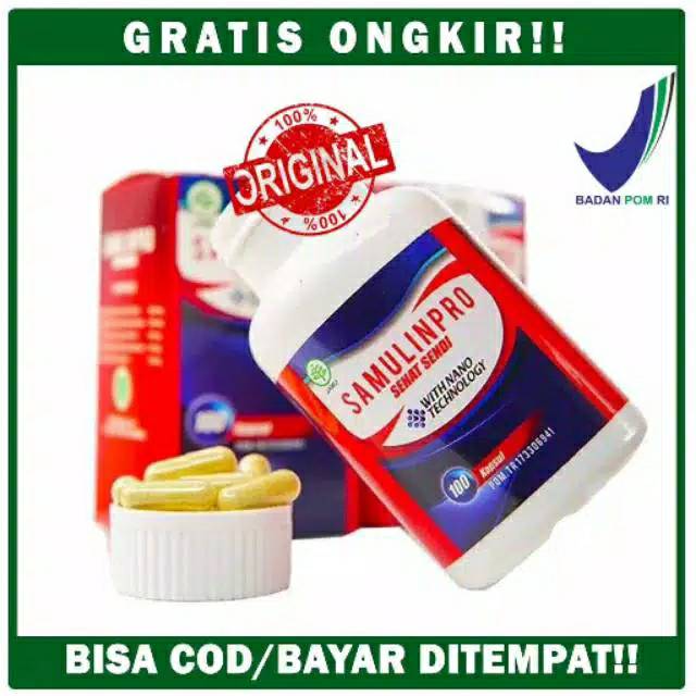 SAMULINPRO Walatra Original Sehat Sendi Tulang Mengatasi Masalah Persendian