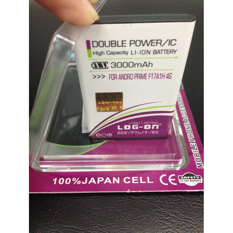 [termurah] Baterai ANDROMAX PRIME F17A1H 4G H15449 Double Power Log-On 3000mah