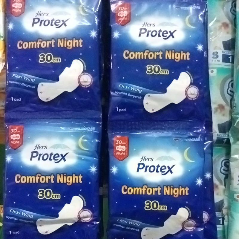 Promo #Pembalut Protex Comfort Night 30cm renceng 10sct