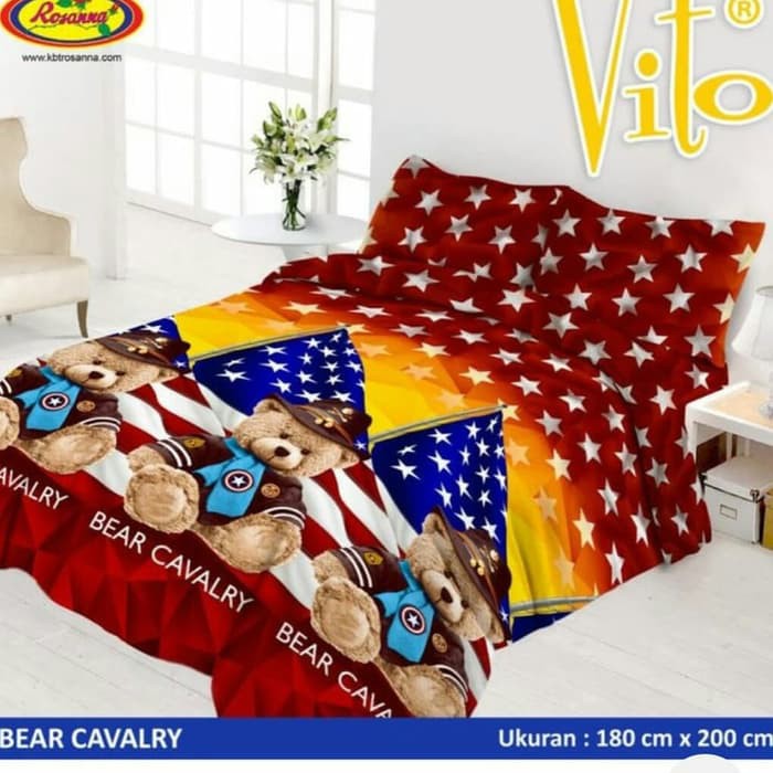 Bedcover Vito Bear Cavalry