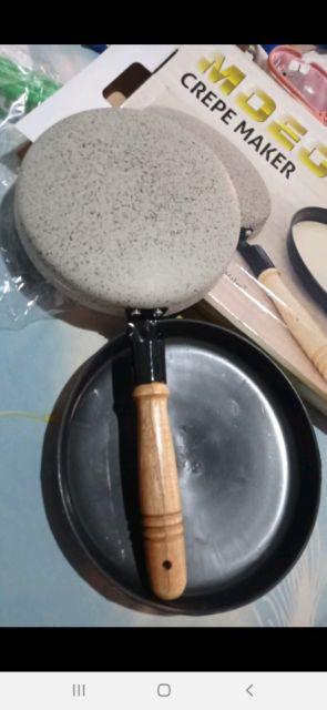 《 Crepe Moegen》cetakan Kue Crepes - Buat Kulit Lumpia - Panci Dadar Gulung