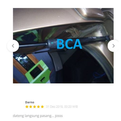 SHOCK BAGASI Mobil Datsun Dan Datsun Go ORIGINAL