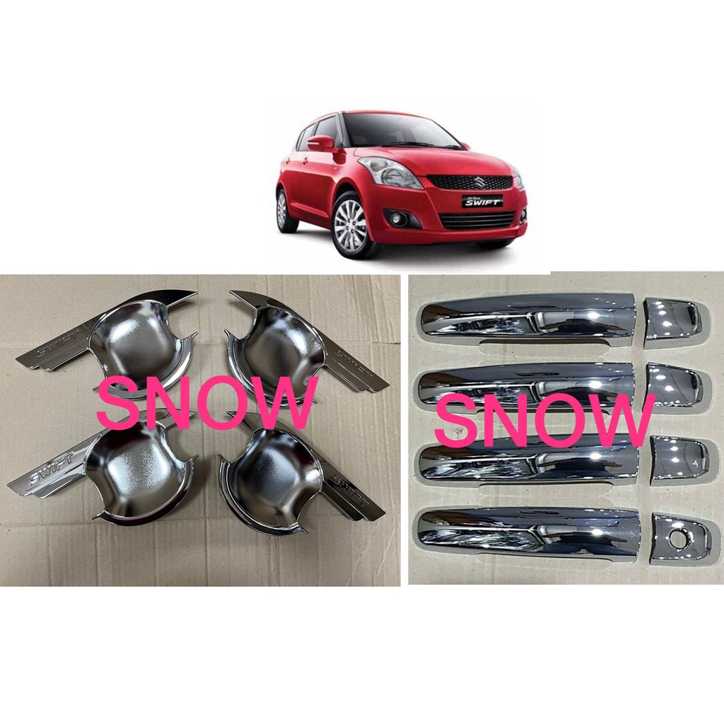 Paket Outer Handle All New Swift Sporty Cover Chrome