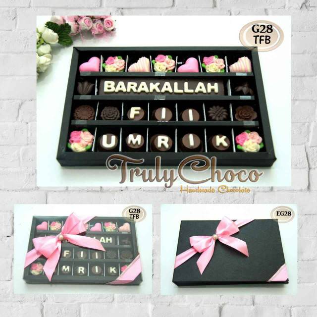 

Hadiah ulang tahun cokelat Trulychoco cantik