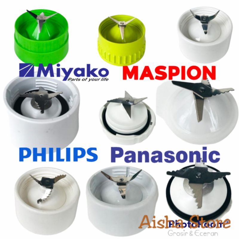 MOUNTING MANGKOK PISAU BLENDER JUS PHILIPS MASPION PANASONIC MIYAKO NASIONAL GMC