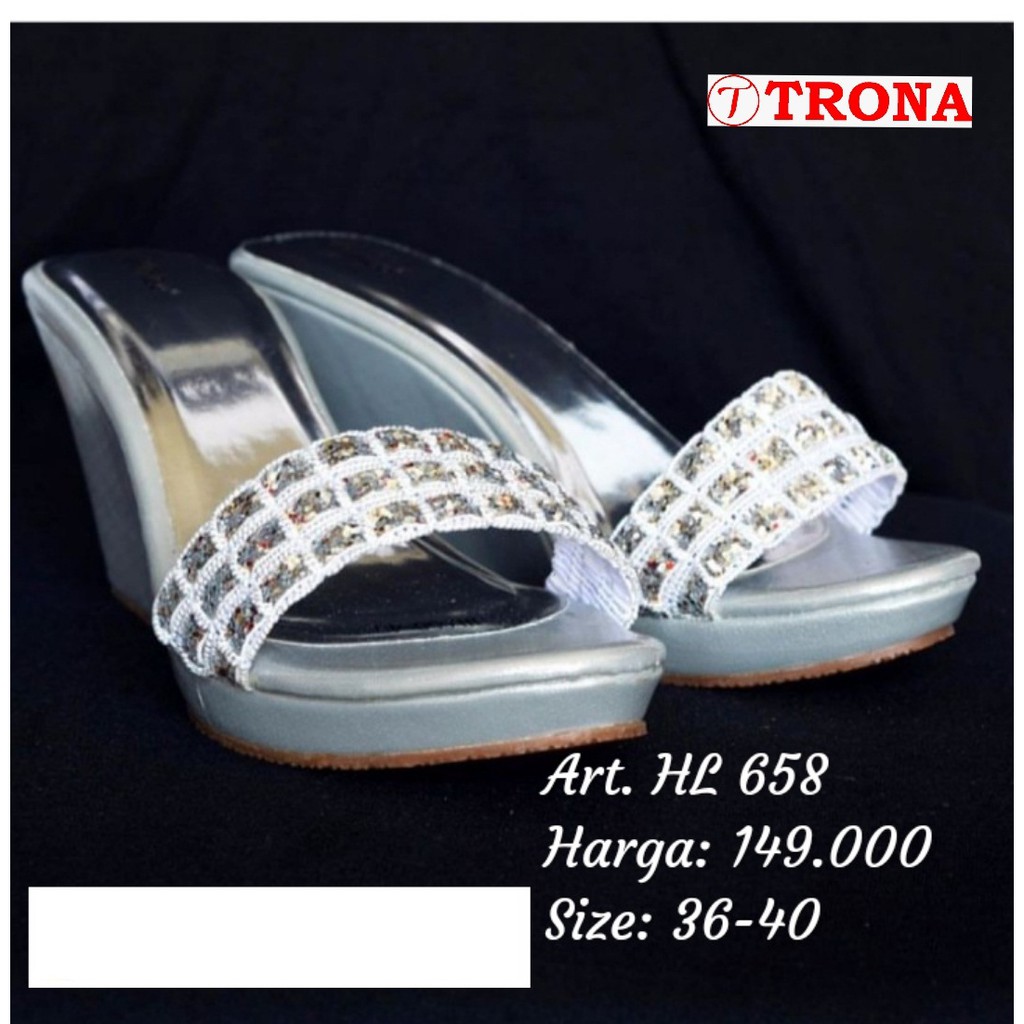 Sepatu Wedges Wanita Hinice HL 658