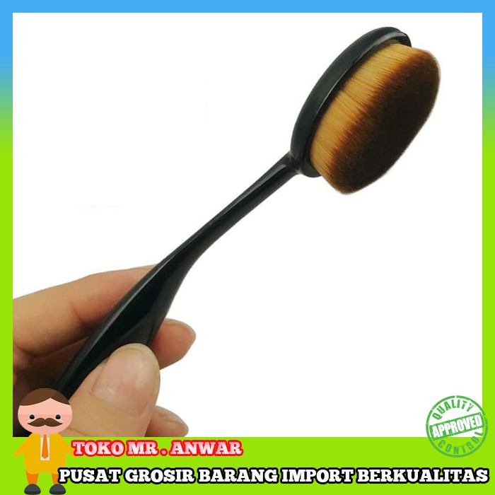 Kuas Oval Kuas Make Up Kuas Makeup Brush Makeup Makeup A583