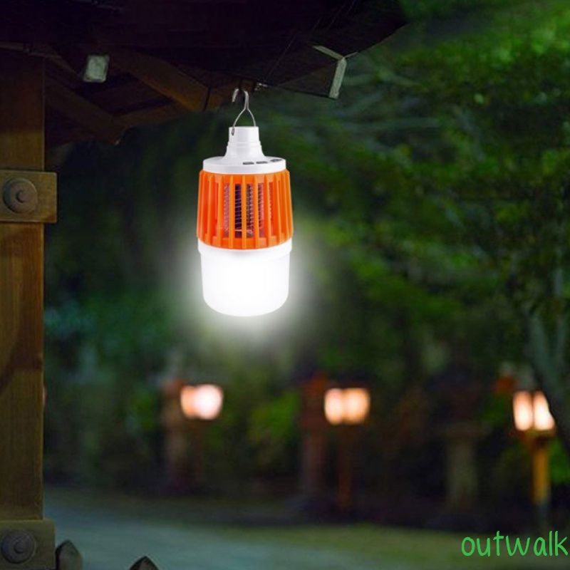 usb mosquito lamp outdoor rechargeable portable camping fishing mosquito repellent outdoor waterproof mosquito lighting OWT