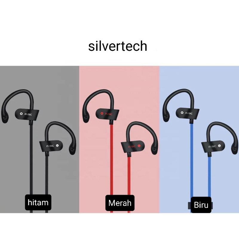 Bluetooth Headset Sport Earphone Bluetooth Olahraga