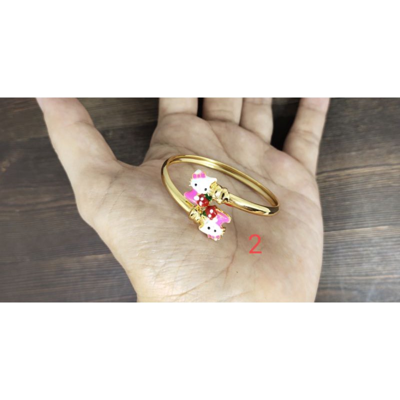 Fifi Fashion Gelang Tangan Xuping Untuk Anak Model Perhiasan Lucu(1-3) 19#