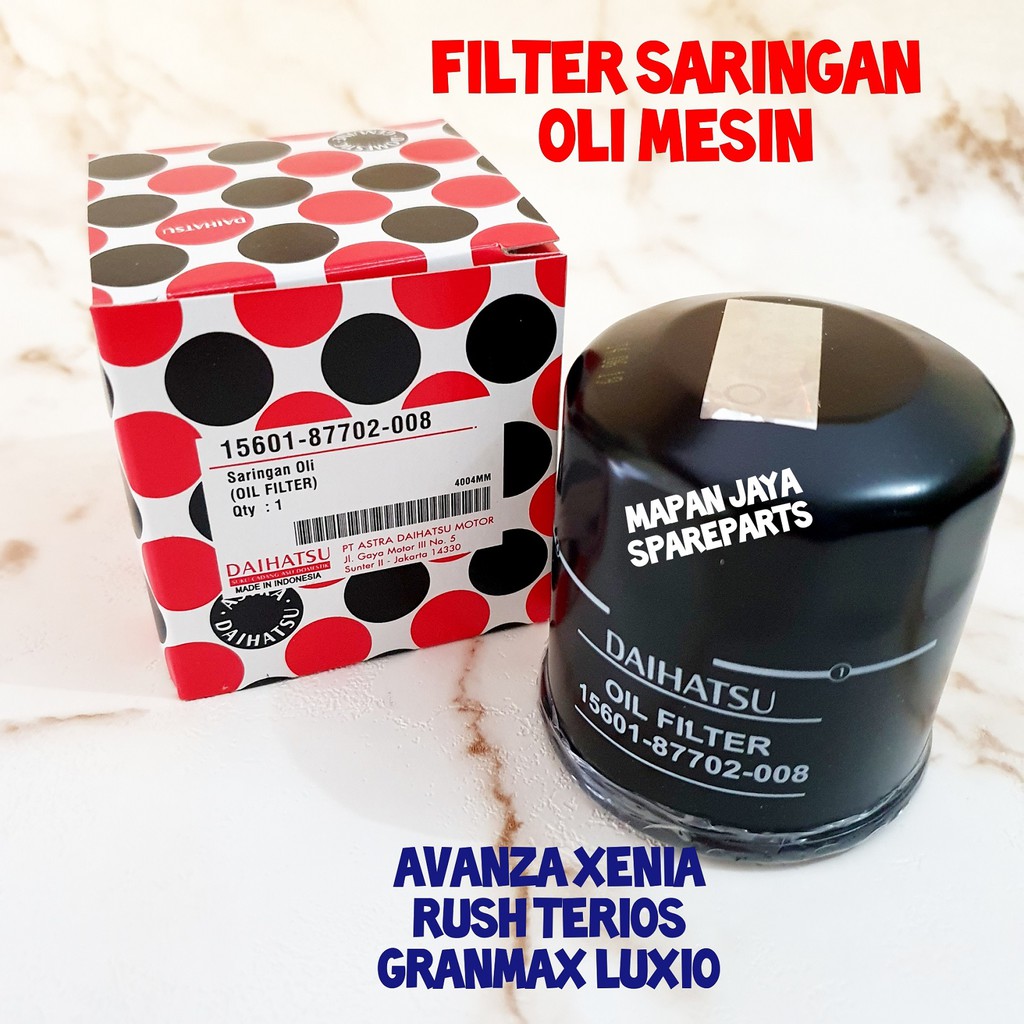 ORI FILTER OLI - AVANZA / XENIA / RUSH / TERIOS / GRANDMAX / LUXIO / CALYA / AGYA