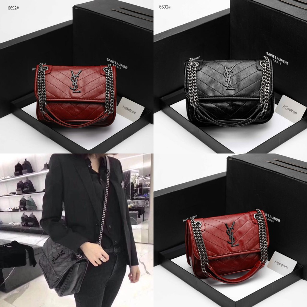 YS 6692 Q Niki Small Chain Bag WITH BOX