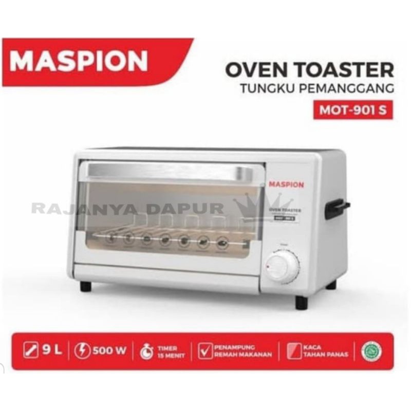 Maspion MOT-901S Oven Toaster Tungku - oven listrik maspion mot 901s