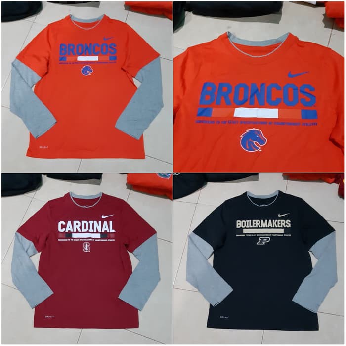 KAOS ANAK ANAK JUNIOR NIKE TANGAN PANJANG TEAM ORIGINAL INDONESIA